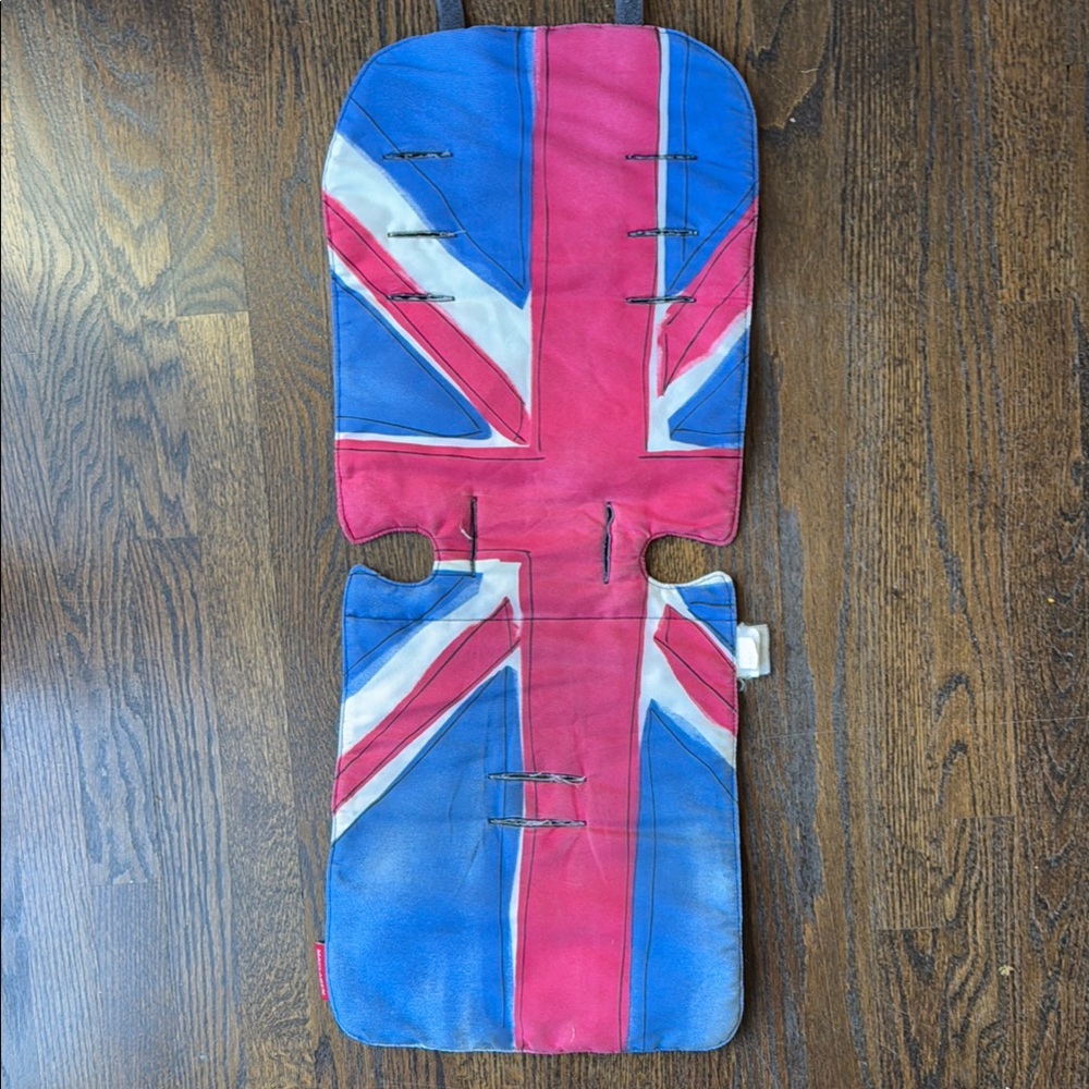 Maclaren Univeral Stroller (Pram) British flag (Union Jack) Seat Liner